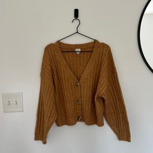 A New Day Burnt Orange Cardigan